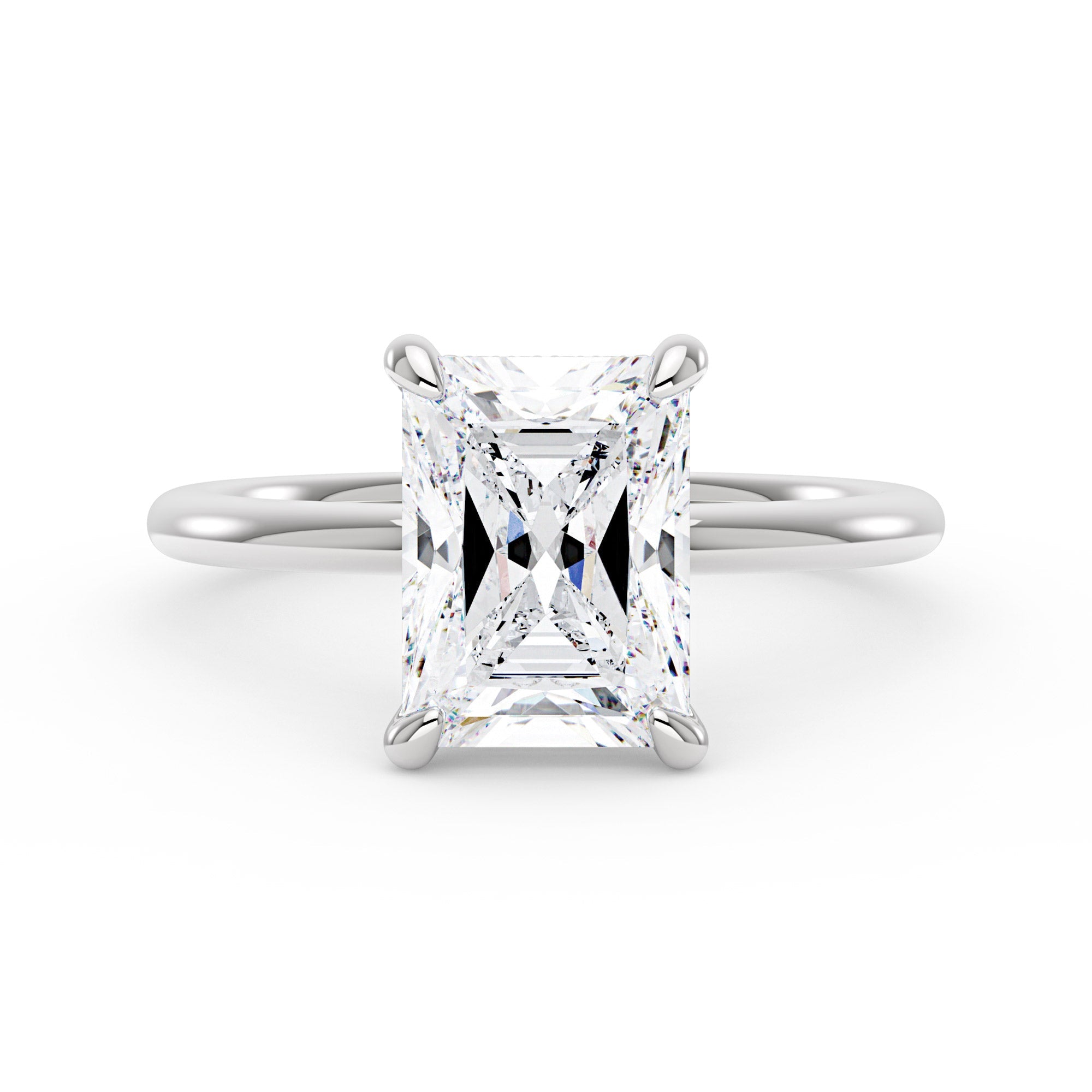 Radiant Solitaire Ring