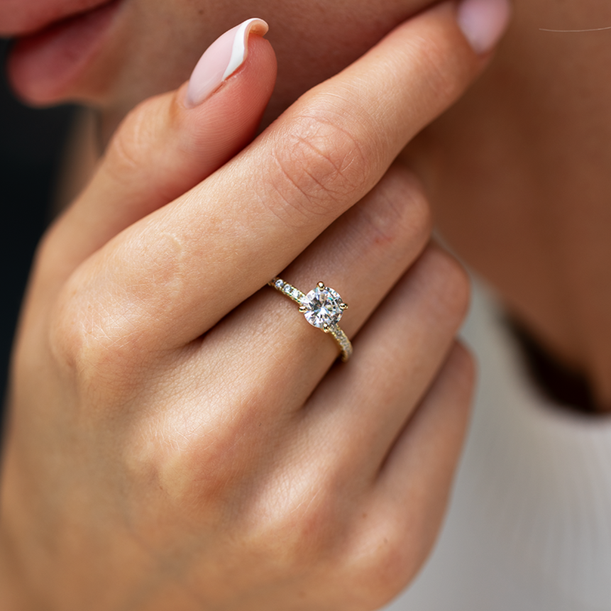 The Jasmine Ring - Gold