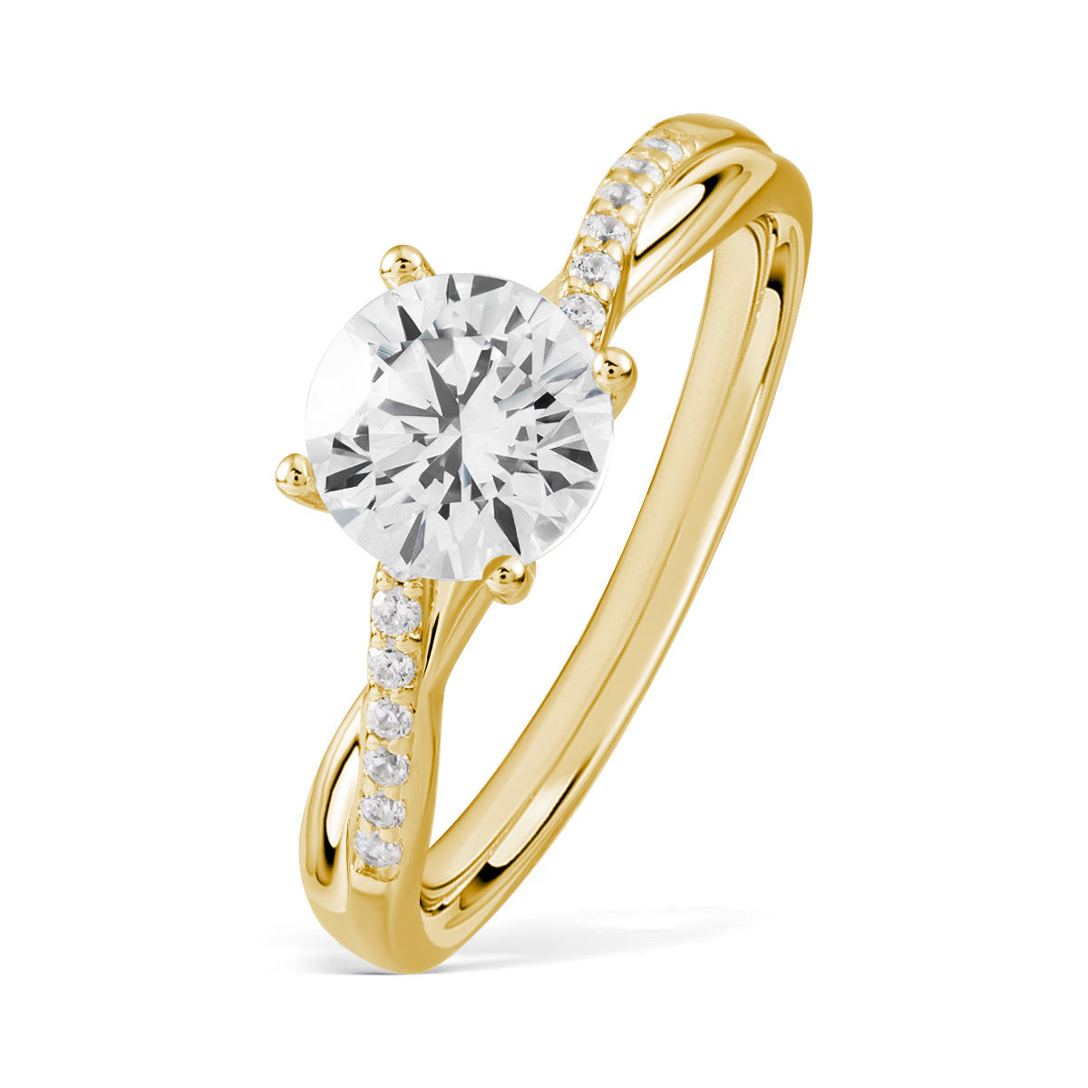 The Gold Luna Ring