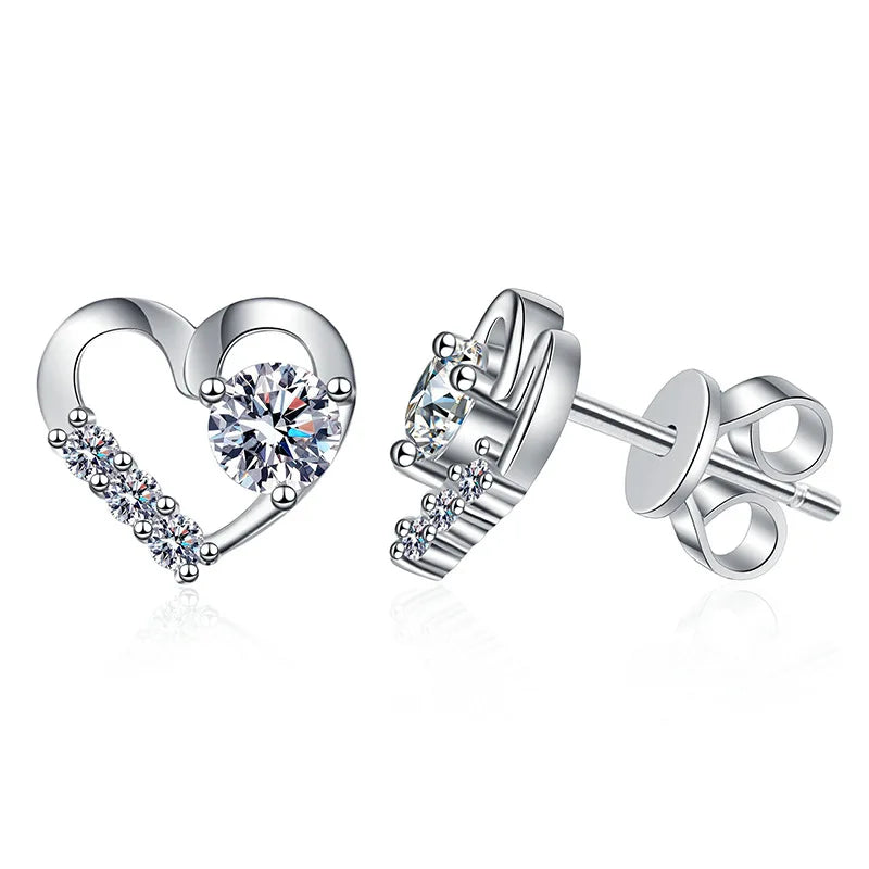 Joaillerie Céleste Solitaire Stud Earrings