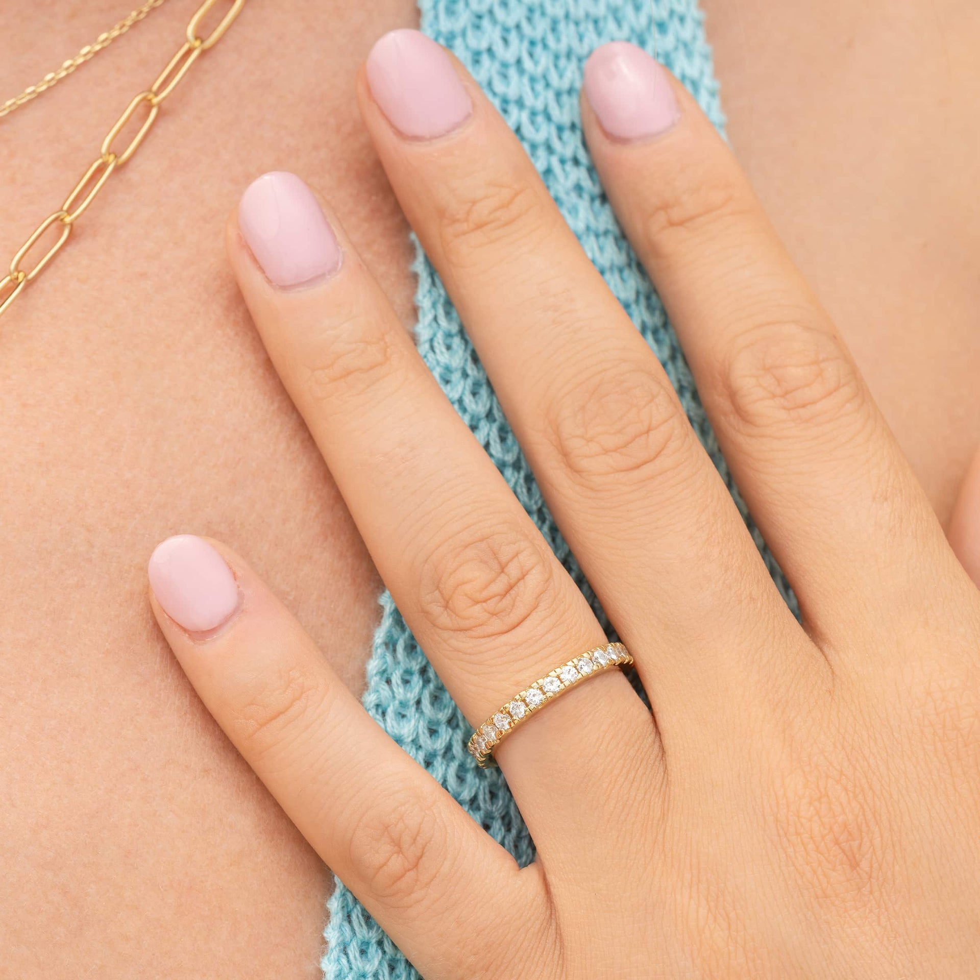 The Jennifer - Moissanite Ring