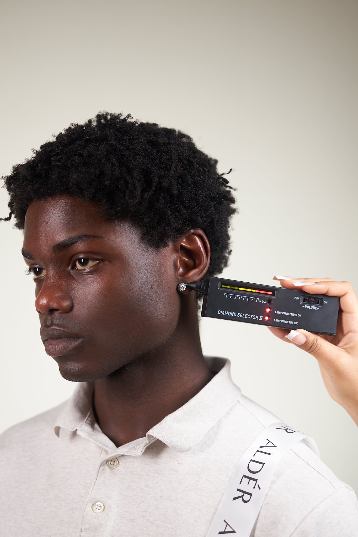 Sterling Silver Mini Square Halo Earrings