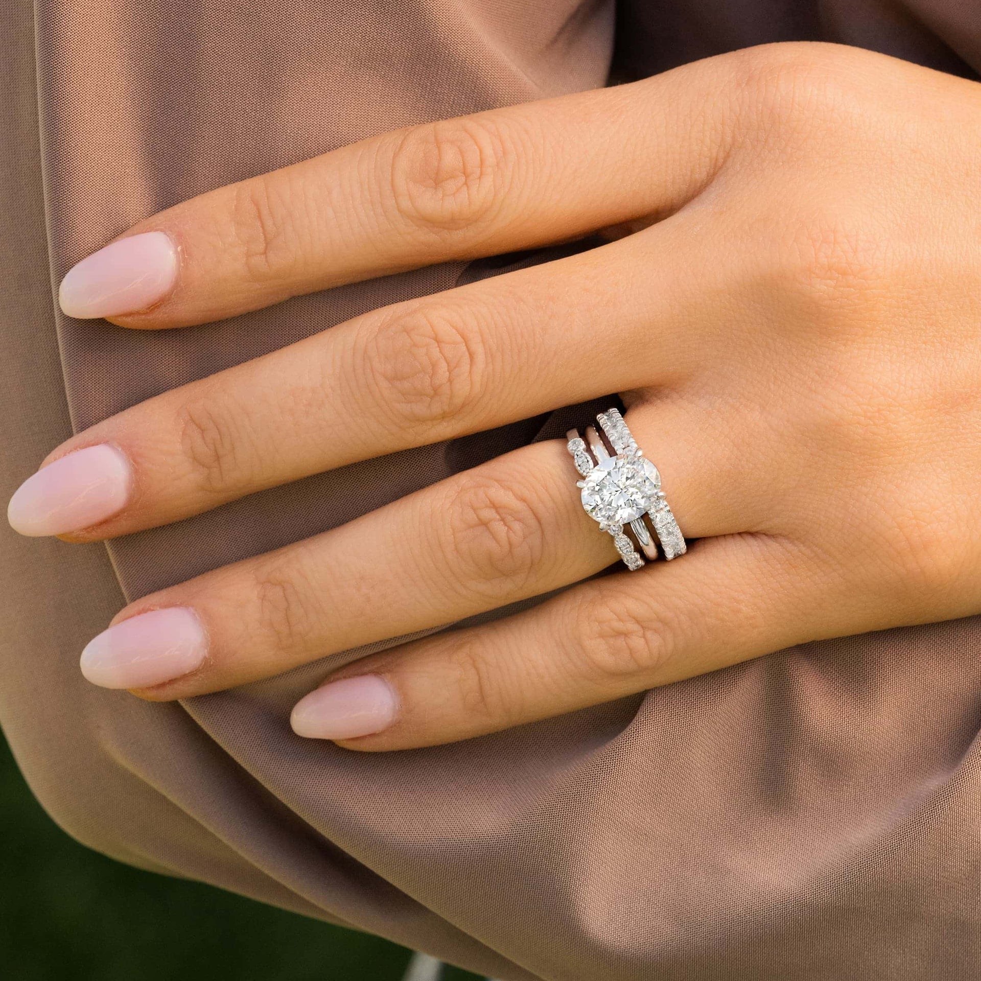 The Jennifer - Moissanite Ring