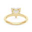 Heart Shaped Moissanite Solitaire Ring