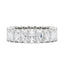 The Elara Radiant Cut Moissanite Band