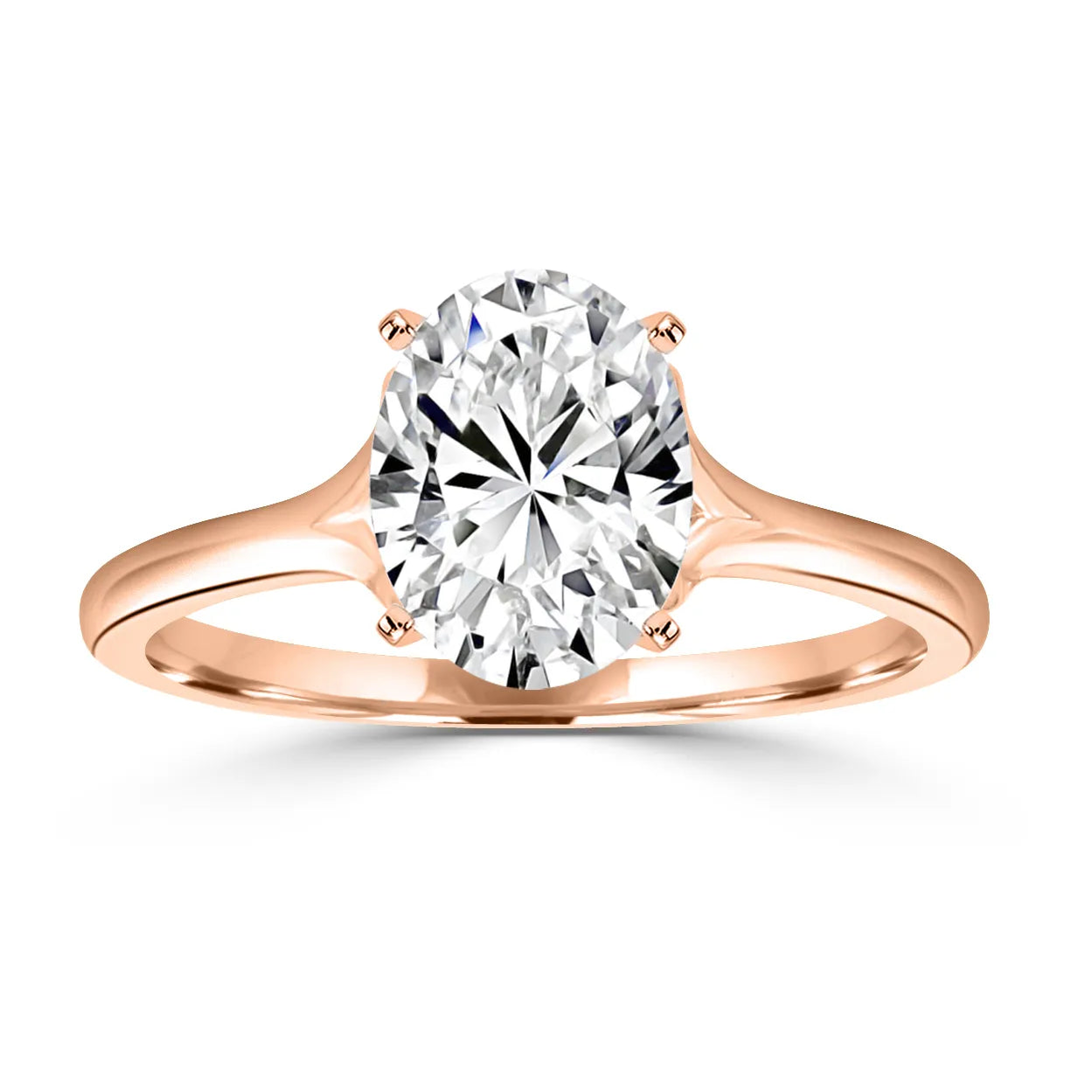 oval-rosegold|Oval|14K Rose Gold|18K Rose Gold