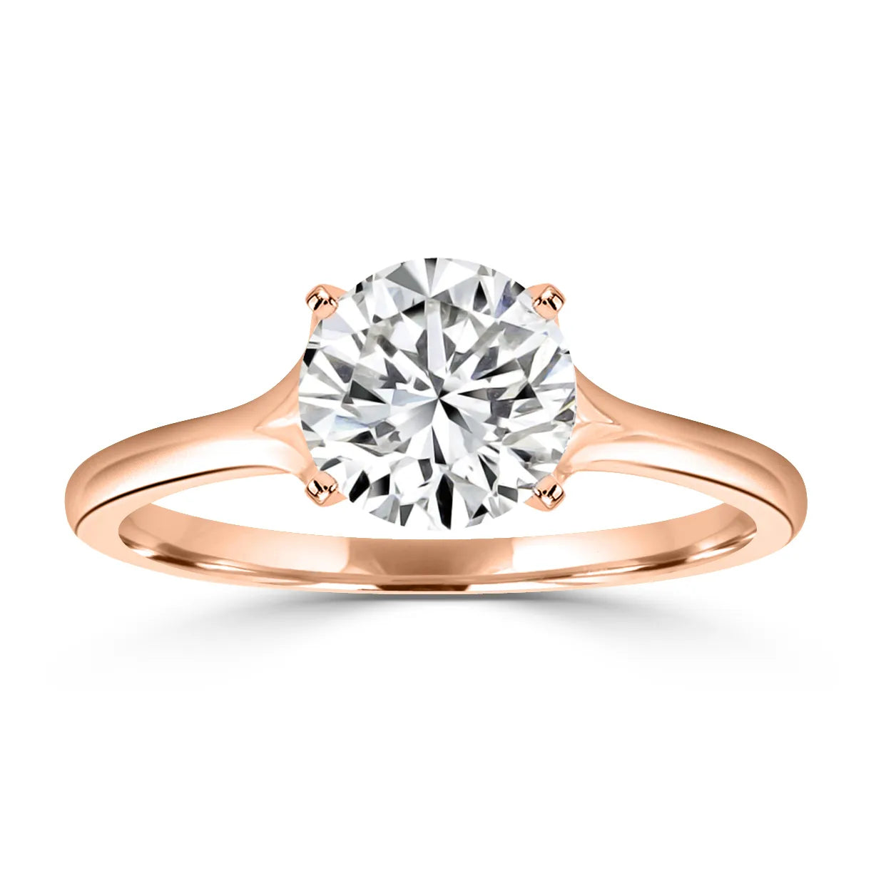 round-rosegold|Round|14K Rose Gold|18K Rose Gold