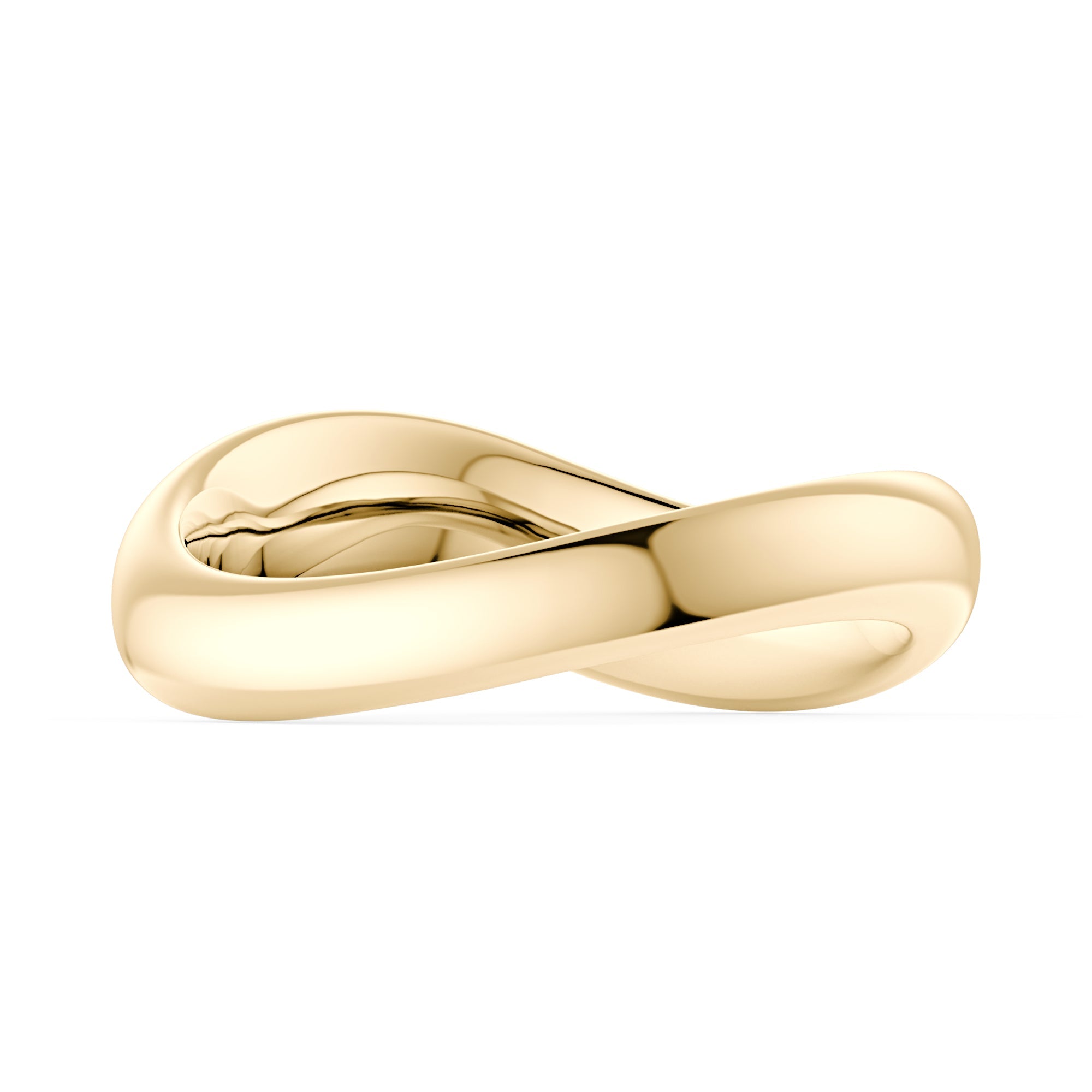 Nature Inspired Wave Solid Band
