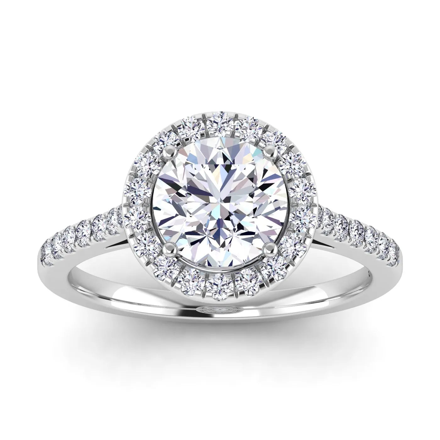 round-whitegold|Round|14K White Gold|18K White Gold|Platinum