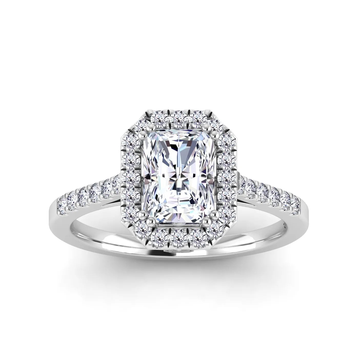 radiant-whitegold|Radiant|14K White Gold|18K White Gold|Platinum