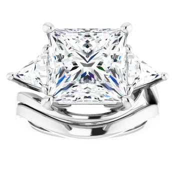 princess-whitegold|Princess|14K White Gold|18K White Gold|Platinum