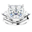 princess-whitegold|Princess|14K White Gold|18K White Gold|Platinum
