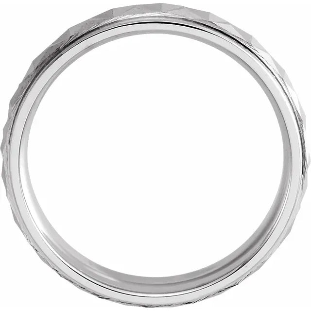 Ironwood Matte Wedding Band