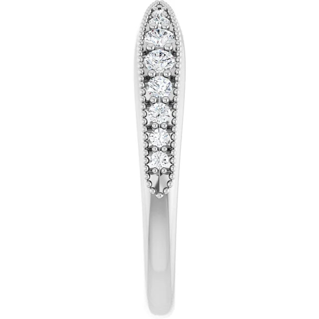 Contoured Match Wedding Band