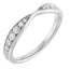Contoured Match Wedding Band