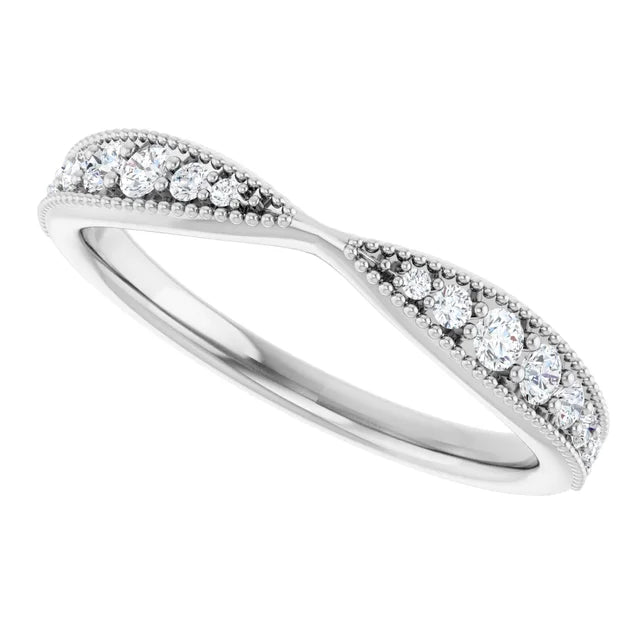 Contoured Match Wedding Band