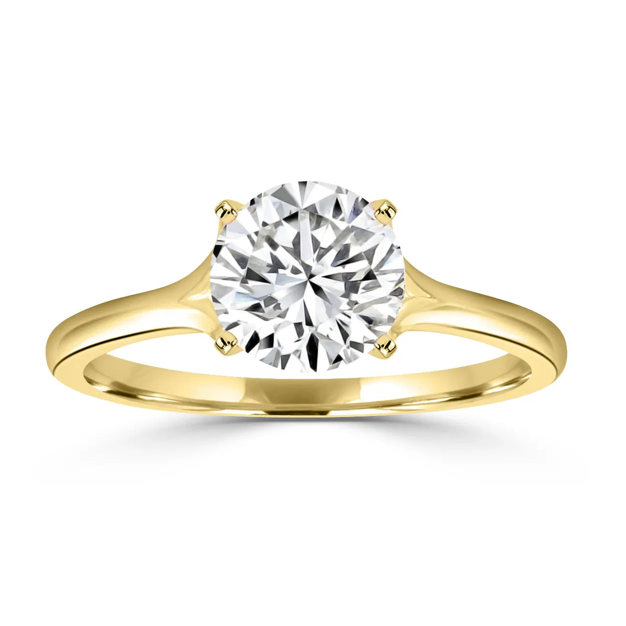 round-yellowgold|Round|14K Yellow Gold|18K Yellow Gold