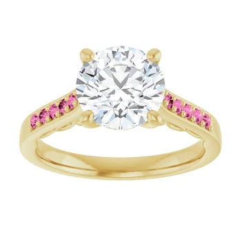 round-yellowgold|Round|14K Yellow Gold|18K Yellow Gold