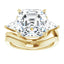 asscher-yellowgold|Asscher|14K Yellow Gold|18K Yellow Gold