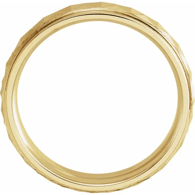 Ironwood Matte Wedding Band