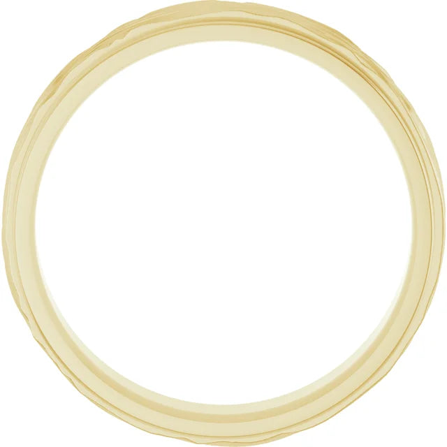 Textured Wedding Band