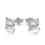 Sterling Silver Square Stud Earrings
