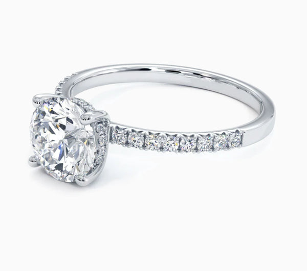 Edle Eleganz Excellent Cut Diamond Ring