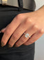 Gold Emerald Cut Jasmine Ring