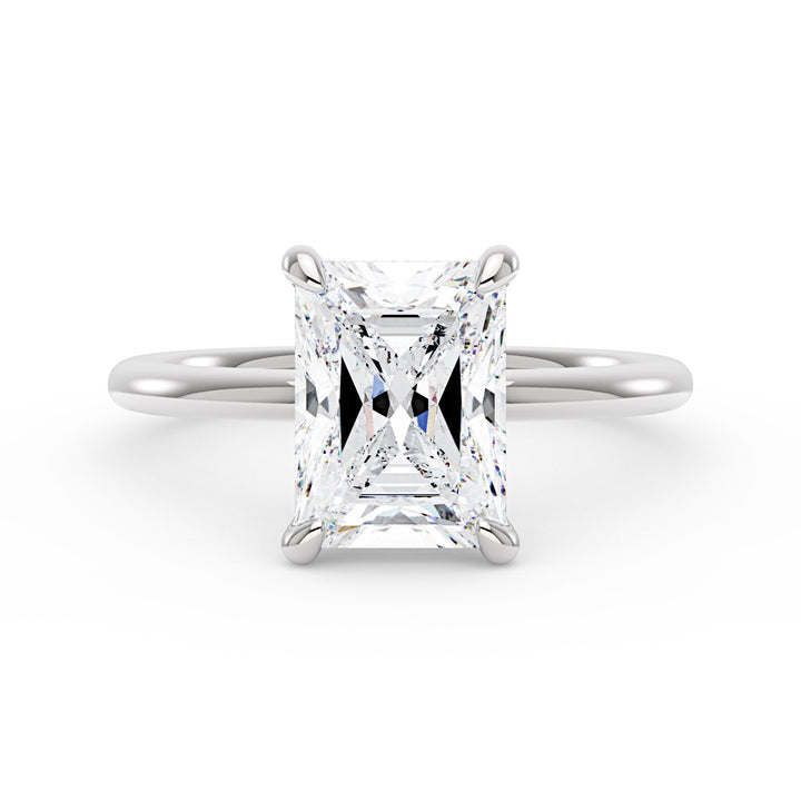 Radiant Solitaire Ring