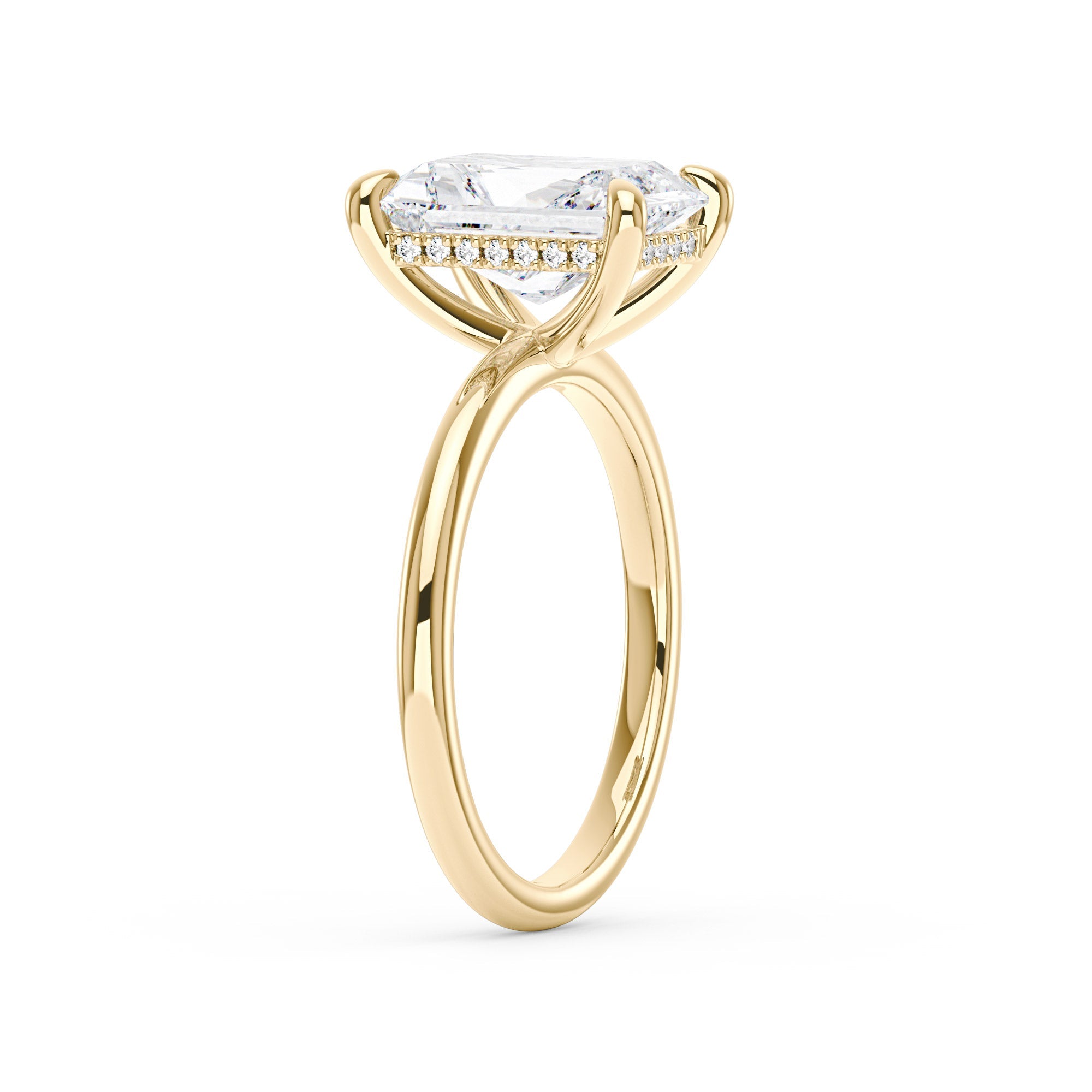 Radiant Solitaire Ring