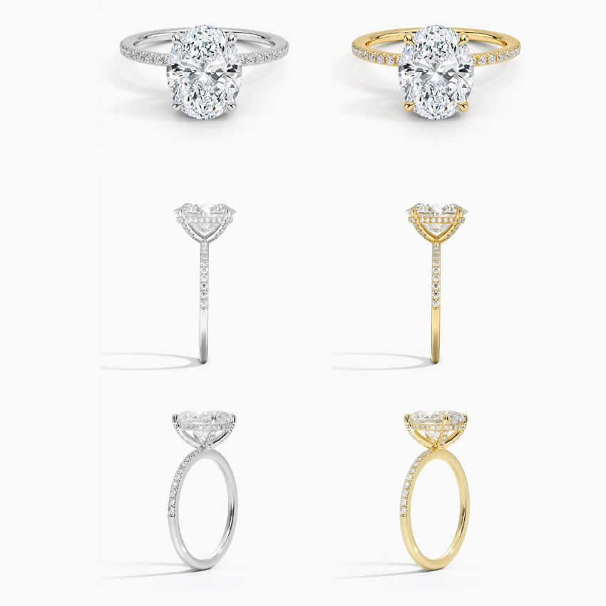 Jasmine Perles Diamond Ring