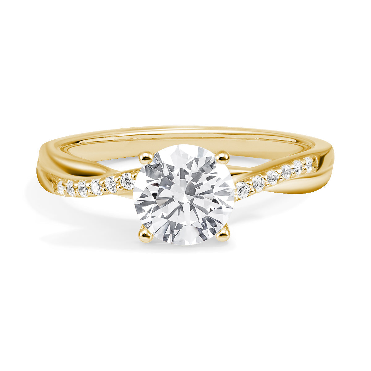 The Gold Luna Ring