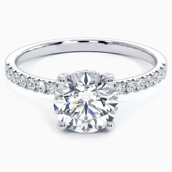 Edle Eleganz Excellent Cut Diamond Ring