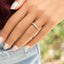 The Jennifer - Moissanite Ring