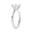Heart Shaped Moissanite Solitaire Ring