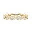 Art Deco Infinity Moissanite Pavé Eternity Band