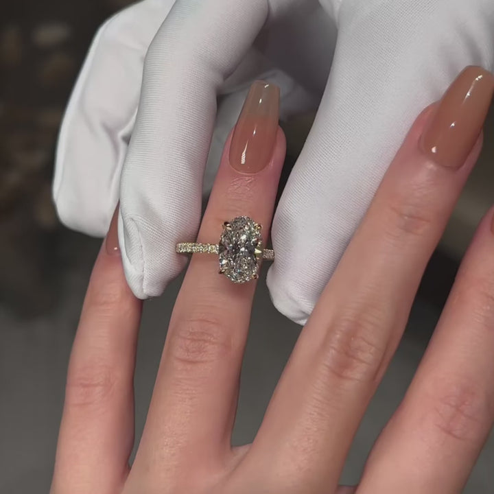 Jasmine Perles Diamond Ring