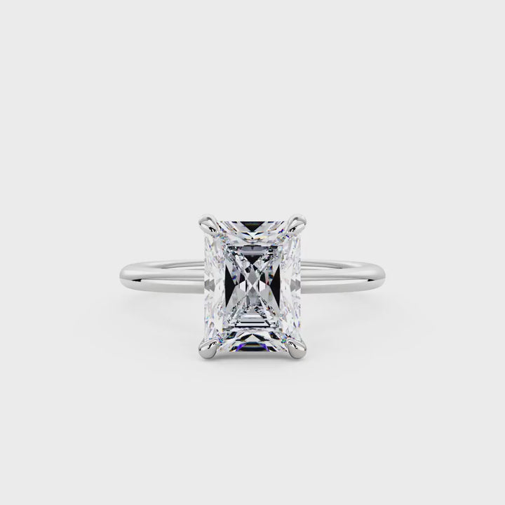 Radiant Solitaire Ring