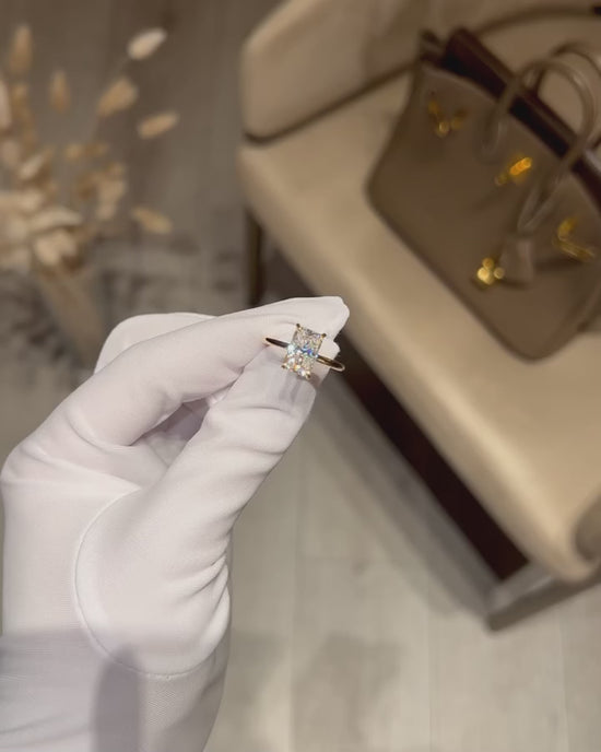 Radiant Cut Plain Band