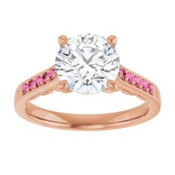 round-rosegold|Round|14K Rose Gold|18K Rose Gold