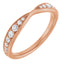 Contoured Match Wedding Band