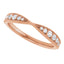 Contoured Match Wedding Band
