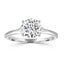 round-whitegold|Round|14K White Gold|18K White Gold|Platinum
