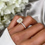 18K Gold Jasmine Ring Wedding Set - Luxe Emporium x